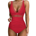 Traje de baño ajustado y sexy con diseño ahuecado