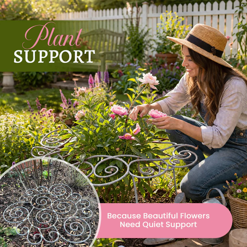 ⏰🔥 ¡50% DE DESCUENTO POR TIEMPO LIMITADO! 🌿 Soporte Resistente para Plantas y Flores – Mantén tus Plantas Firmes y Hermosas Todo el Año ✨💚
