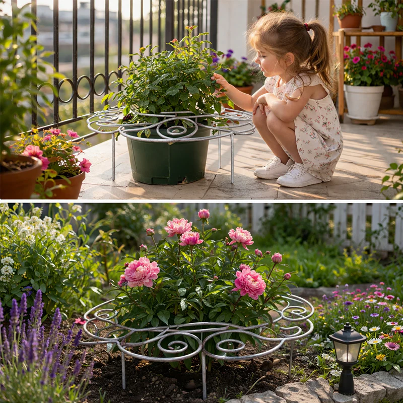 ⏰🔥 ¡50% DE DESCUENTO POR TIEMPO LIMITADO! 🌿 Soporte Resistente para Plantas y Flores – Mantén tus Plantas Firmes y Hermosas Todo el Año ✨💚