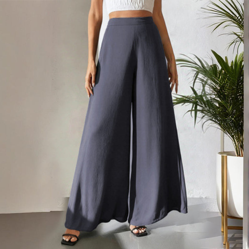 ⏰🔥 ¡50% DE DESCUENTO POR TIEMPO LIMITADO! 👖 Pantalones Anchos de Gasa para Mujer – Ligeros, Fluidos y Cómodos ✨💖