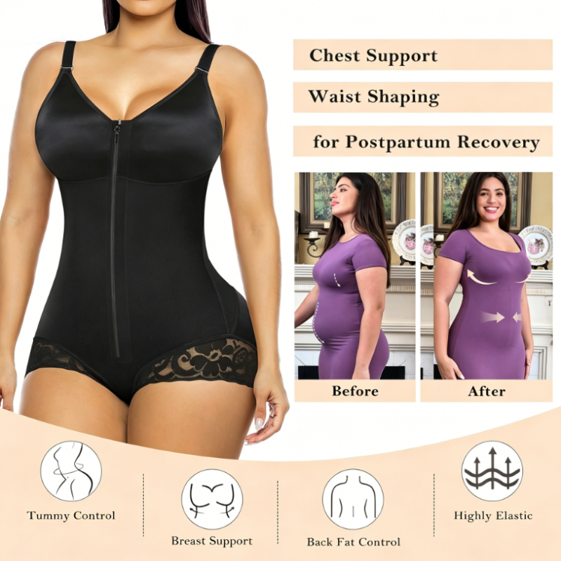 🔥💖 ¡OFERTA 50% OFF! Body Moldeador con Compresión 360° – Silueta Perfecta y Comodidad Total