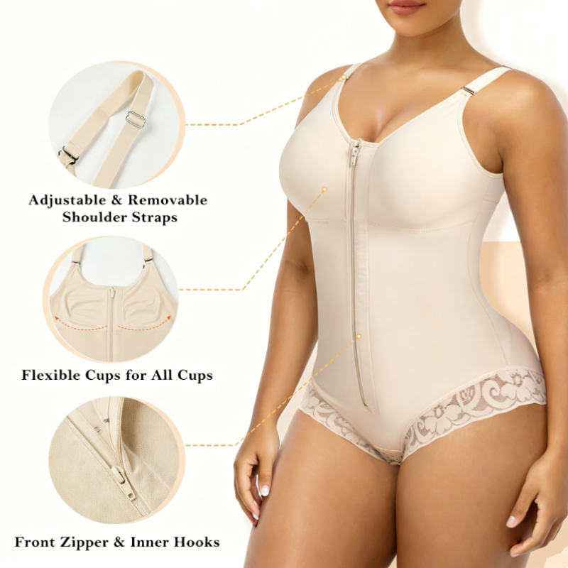 🔥💖 ¡OFERTA 50% OFF! Body Moldeador con Compresión 360° – Silueta Perfecta y Comodidad Total