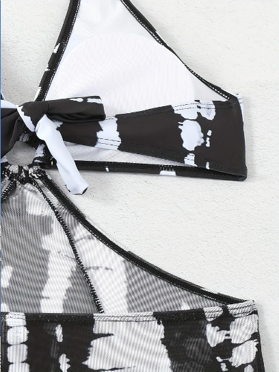 👙🌸 ¡OFERTA 50% OFF! Bikini de 2 Piezas Halter – Estilo Rayas para Primavera/Verano