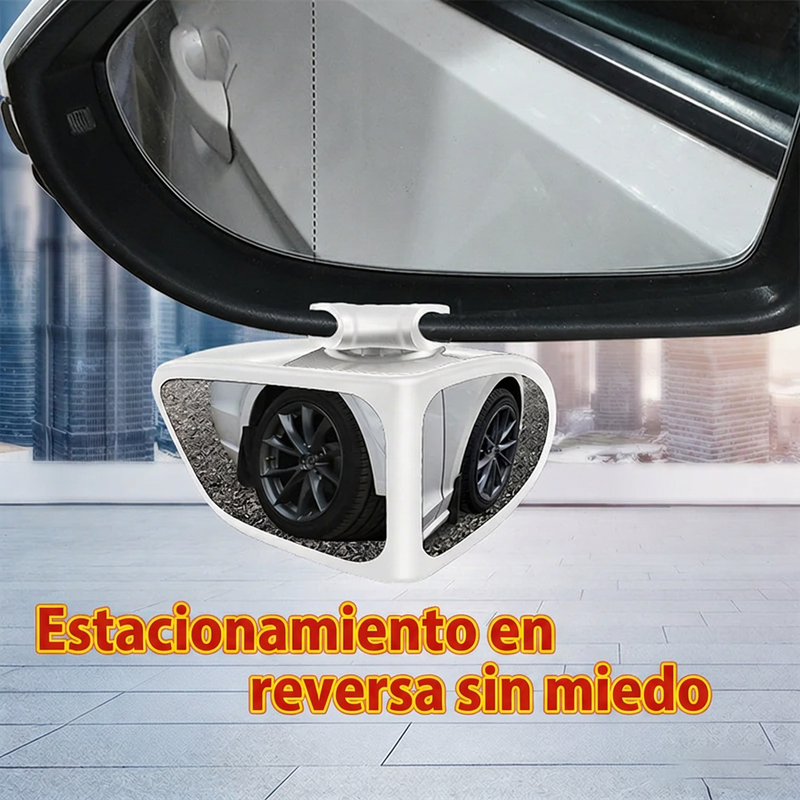 ⏰🔥 ¡50% DE DESCUENTO POR TIEMPO LIMITADO! 🚗✨ Retrovisor de Ángulo Muerto – Doble Lente y Ajustable 360° para Mayor Seguridad en la Conducción 🛡️💖