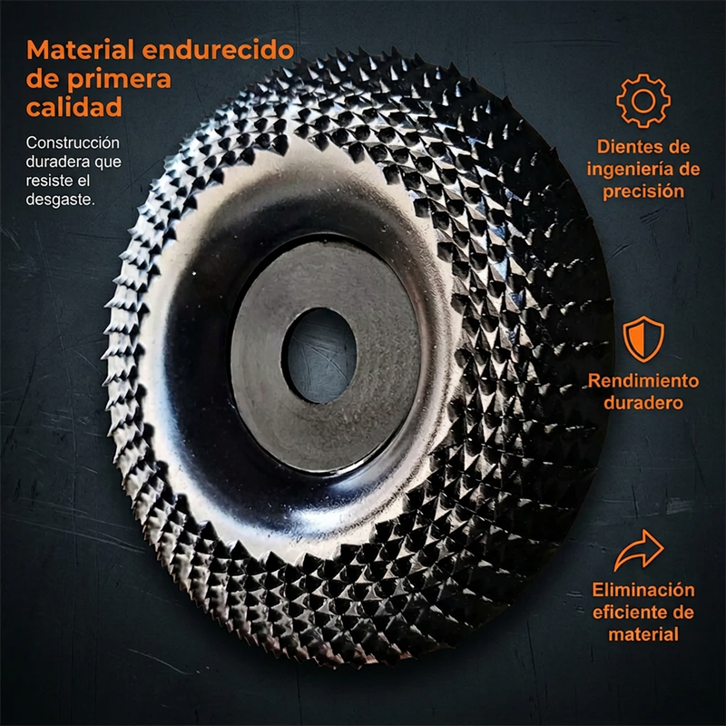 ⏰🔥 ¡50% DE DESCUENTO POR TIEMPO LIMITADO! 🔧✨ Disco para Amoladora Angular – Remoción Rápida y Ultra Resistente, Ideal para Bricolaje y Tallado 🌟💪