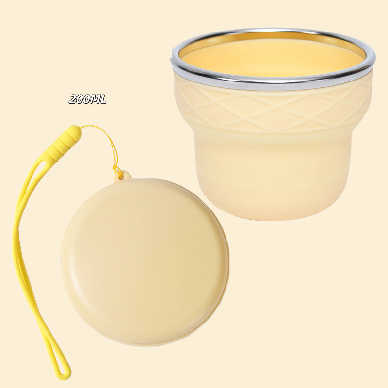 ⏰🔥 ¡50% DE DESCUENTO POR TIEMPO LIMITADO! 🥤✨ Vaso de Viaje Plegable de Silicona – Ligero, Antigoteo y Fácil de Llevar 🌿💖