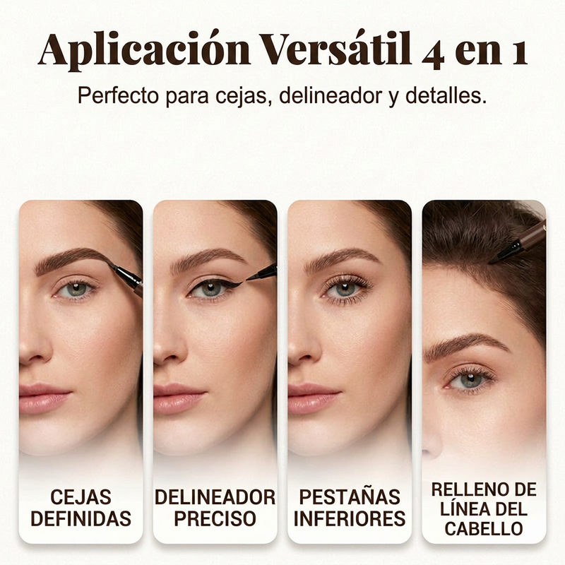 💞ÚLTIMO DÍA – ¡COMPRA 1 Y LLÉVATE 1 GRATIS: 💞 Lápiz líquido para cejas ultra fino