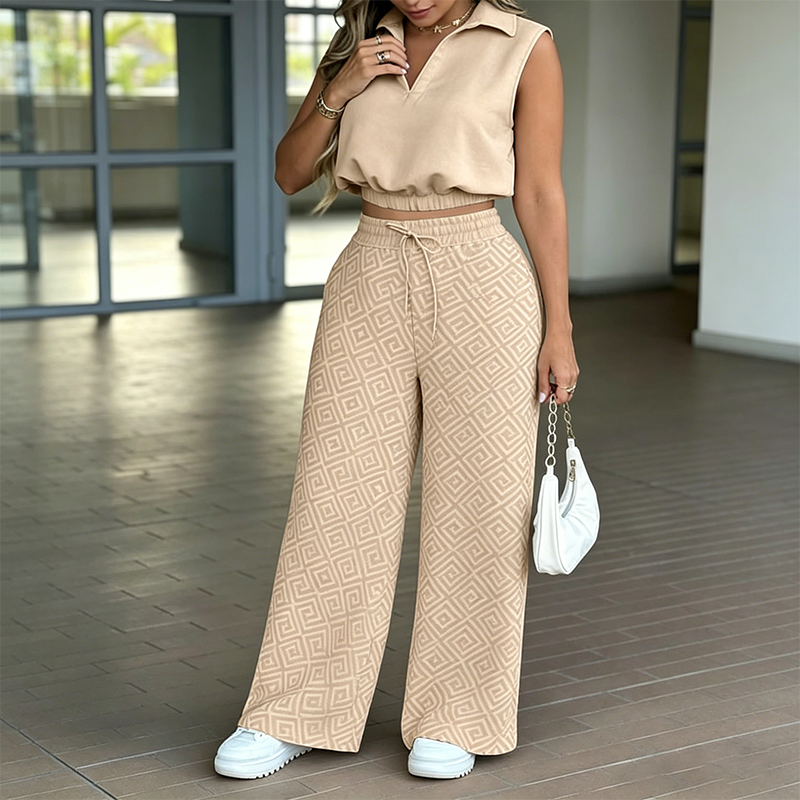 ⏰🔥 ¡50% DE DESCUENTO POR TIEMPO LIMITADO! 👚👖 Conjunto Casual de 2 Piezas – Comodidad y Estilo para Todo el Día ✨🌿
