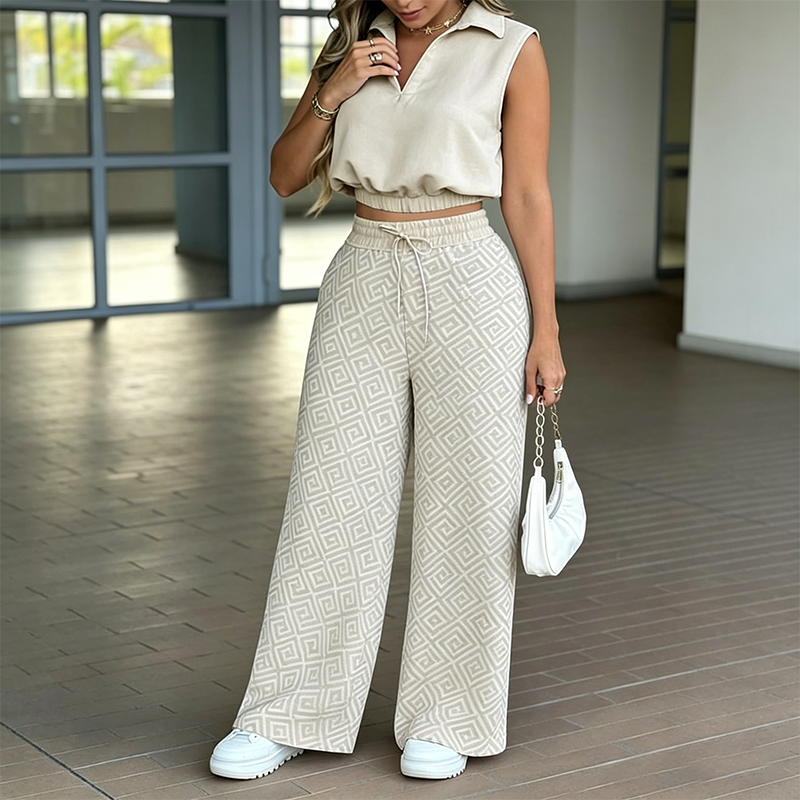 ⏰🔥 ¡50% DE DESCUENTO POR TIEMPO LIMITADO! 👚👖 Conjunto Casual de 2 Piezas – Comodidad y Estilo para Todo el Día ✨🌿