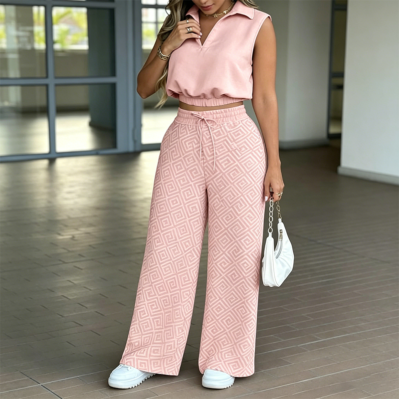 ⏰🔥 ¡50% DE DESCUENTO POR TIEMPO LIMITADO! 👚👖 Conjunto Casual de 2 Piezas – Comodidad y Estilo para Todo el Día ✨🌿
