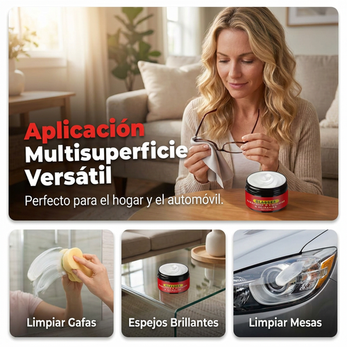 ⏰🔥 ¡50% DE DESCUENTO POR TIEMPO LIMITADO! ✨ Pulidor y Reparador de Rayones en Vidrio – Recupera el Brillo Original en Minutos 💎🛠️