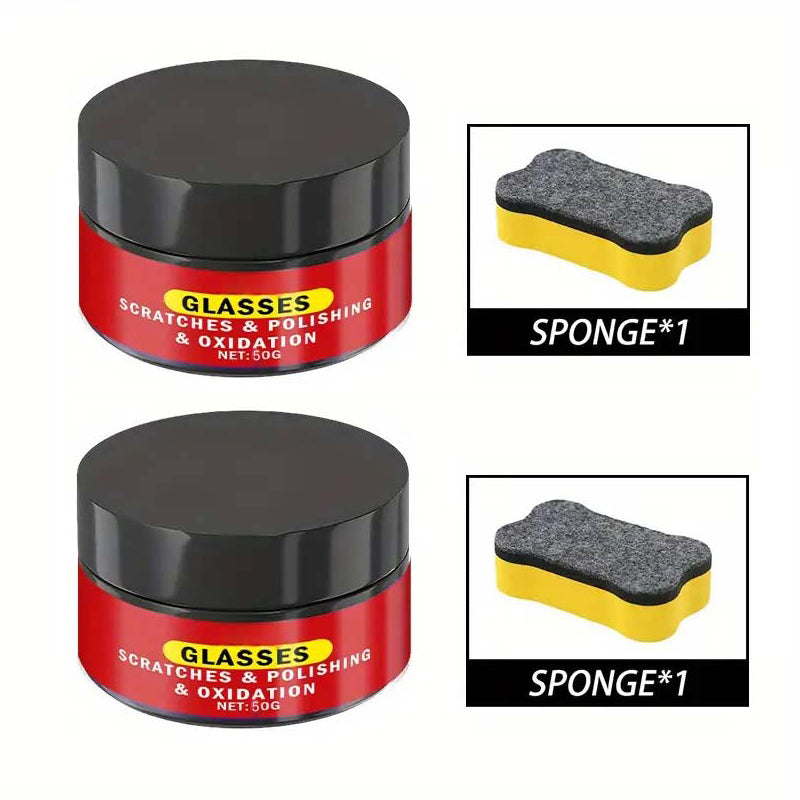⏰🔥 ¡50% DE DESCUENTO POR TIEMPO LIMITADO! ✨ Pulidor y Reparador de Rayones en Vidrio – Recupera el Brillo Original en Minutos 💎🛠️