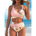👙🌺 ¡OFERTA 50% OFF! Bikini Floral de Tiro Alto – Estilo y Confianza en la Playa
