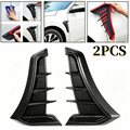 🏎️ ¡50% DE DESCUENTO AHORA! 🔥 Pegatinas para las rejillas de ventilación laterales del guardabarros del coche: diseño deportivo y protección contra arañazos. Embellecedor decorativo universal de TPU ✨