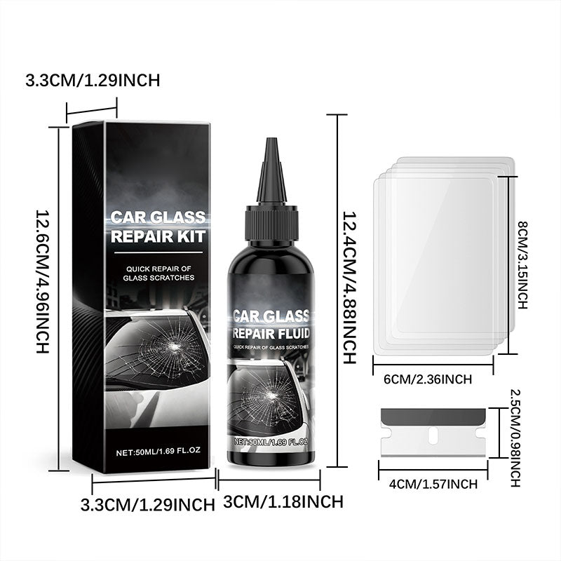 ⏰🔥 ¡50% DE DESCUENTO POR TIEMPO LIMITADO! 🚗 Kit de Reparación de Grietas en Parabrisas – Rápido, Fácil y Eficaz ✨🛠️