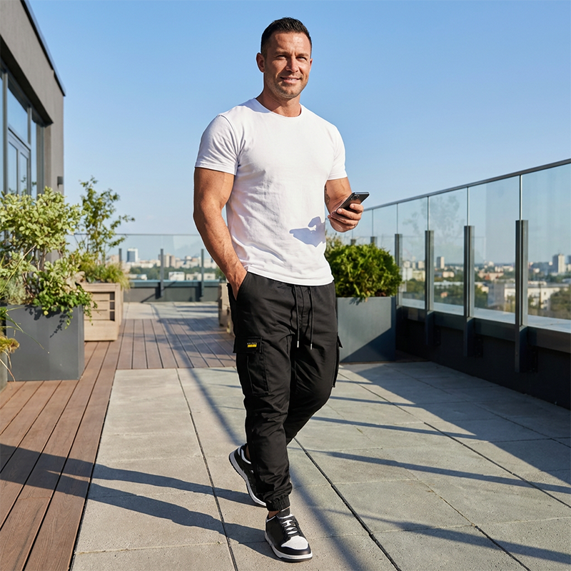 ⏰🔥 ¡50% DE DESCUENTO POR TIEMPO LIMITADO! 👖 Pantalones de Carga Casual para Hombre – Comodidad y Estilo Todo el Día ✨🌿