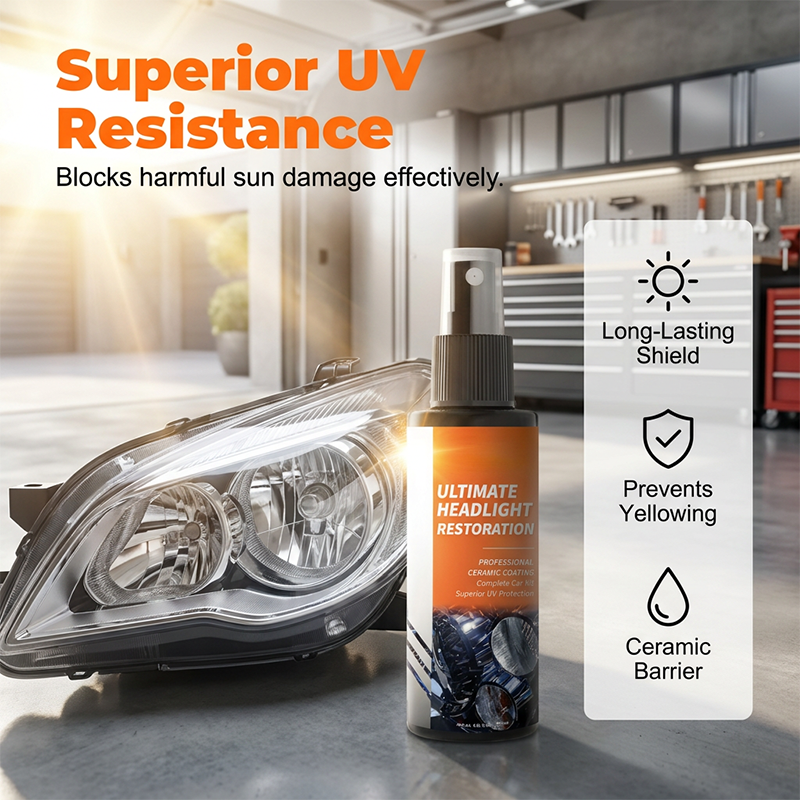 ⏰🔥 ¡50% DE DESCUENTO POR TIEMPO LIMITADO! 🚗 Kit en Spray para Restauración de Faros – Recupera la Claridad al Instante ✨