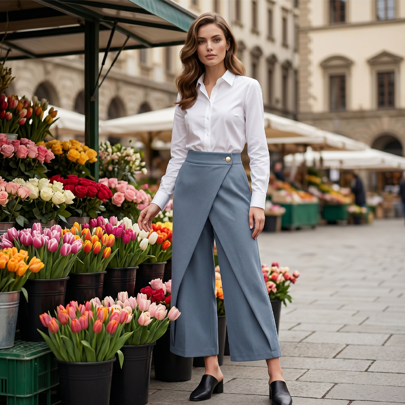 ⏳✨ ¡OFERTA 50% OFF! Pantalones Cortos Patchwork para Mujer – Estilo Casual y Moderno