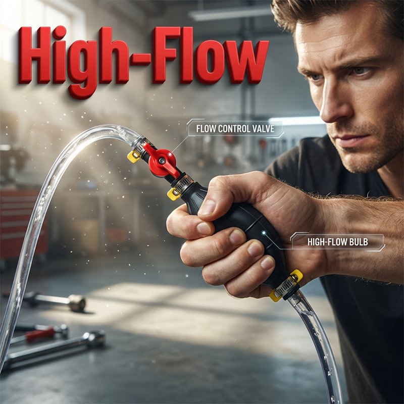 ⏰🔥 ¡50% DE DESCUENTO POR TIEMPO LIMITADO! 🛠️ Bomba de Sifón Manual – Flujo Alto, Rápida y Fácil de Usar 🚗💧