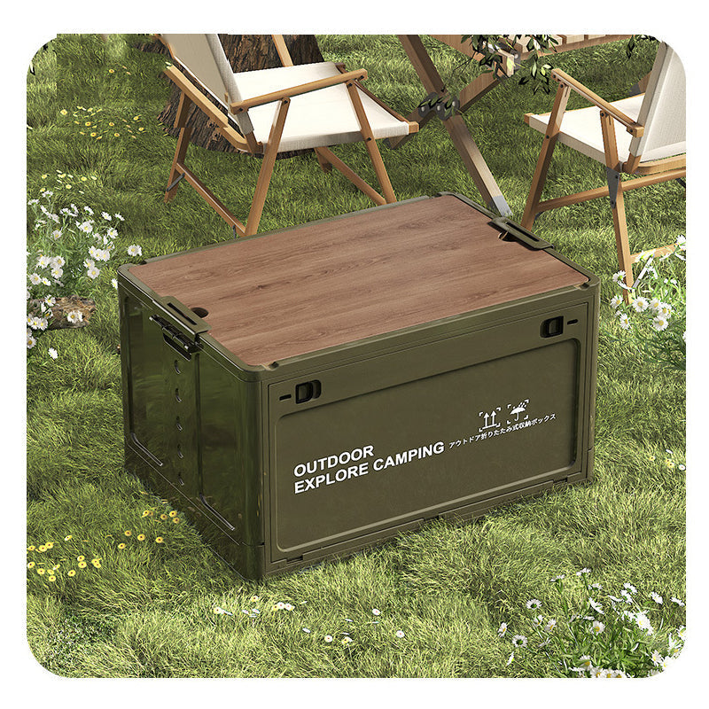 ⏰🔥 ¡50% DE DESCUENTO POR TIEMPO LIMITADO! 🏕️ Caja de Almacenamiento Plegable – Organiza tu Camping con Estilo y Comodidad 🌿✨