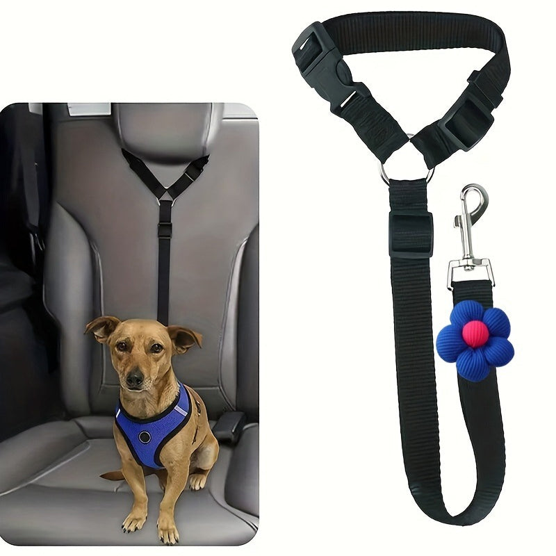 ⏰🔥 ¡50% DE DESCUENTO POR TIEMPO LIMITADO! 🐶 Cinturón de Seguridad 2 en 1 – Protege a tu Perro en el Auto y en Paseos 🌟✨