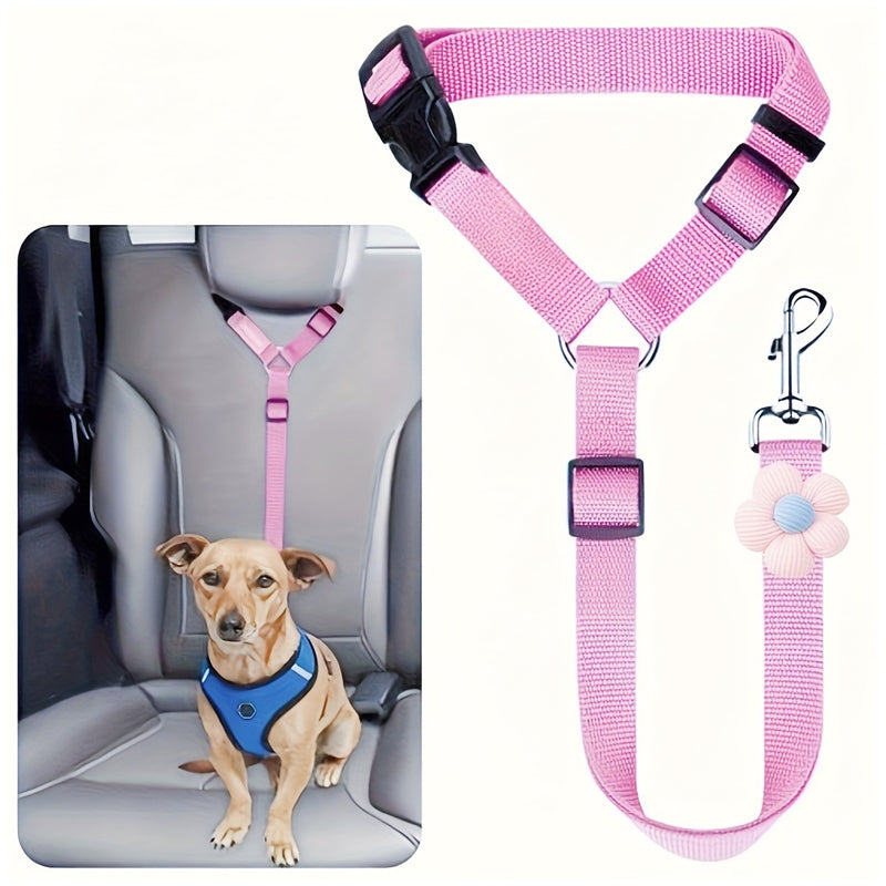 ⏰🔥 ¡50% DE DESCUENTO POR TIEMPO LIMITADO! 🐶 Cinturón de Seguridad 2 en 1 – Protege a tu Perro en el Auto y en Paseos 🌟✨