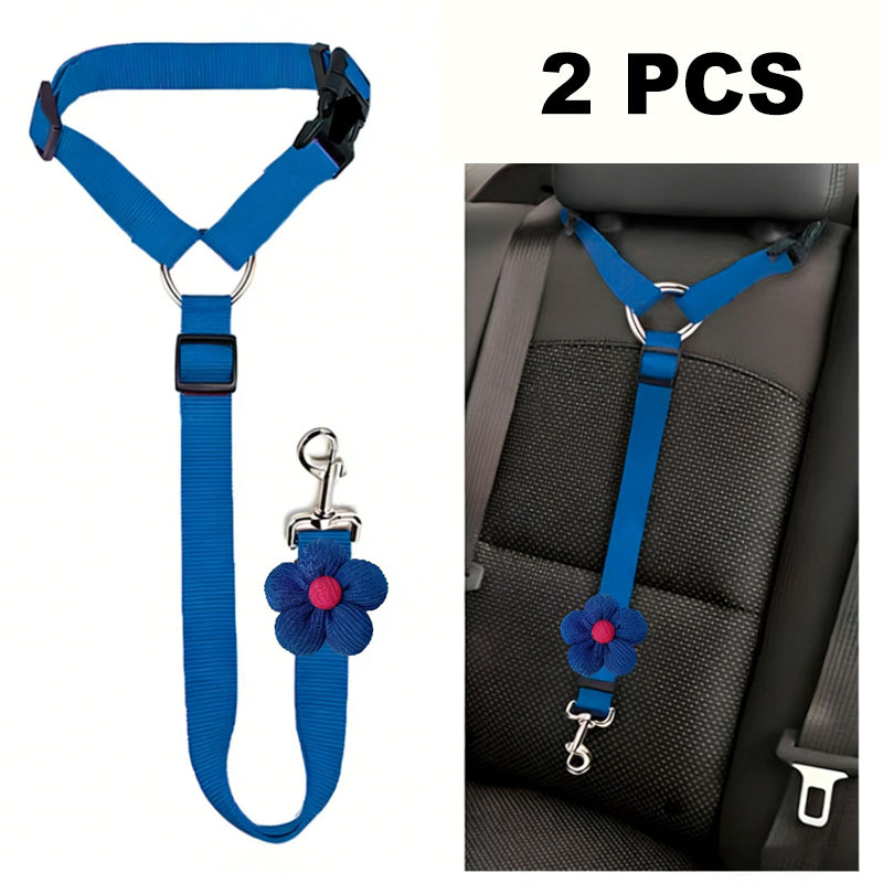 ⏰🔥 ¡50% DE DESCUENTO POR TIEMPO LIMITADO! 🐶 Cinturón de Seguridad 2 en 1 – Protege a tu Perro en el Auto y en Paseos 🌟✨