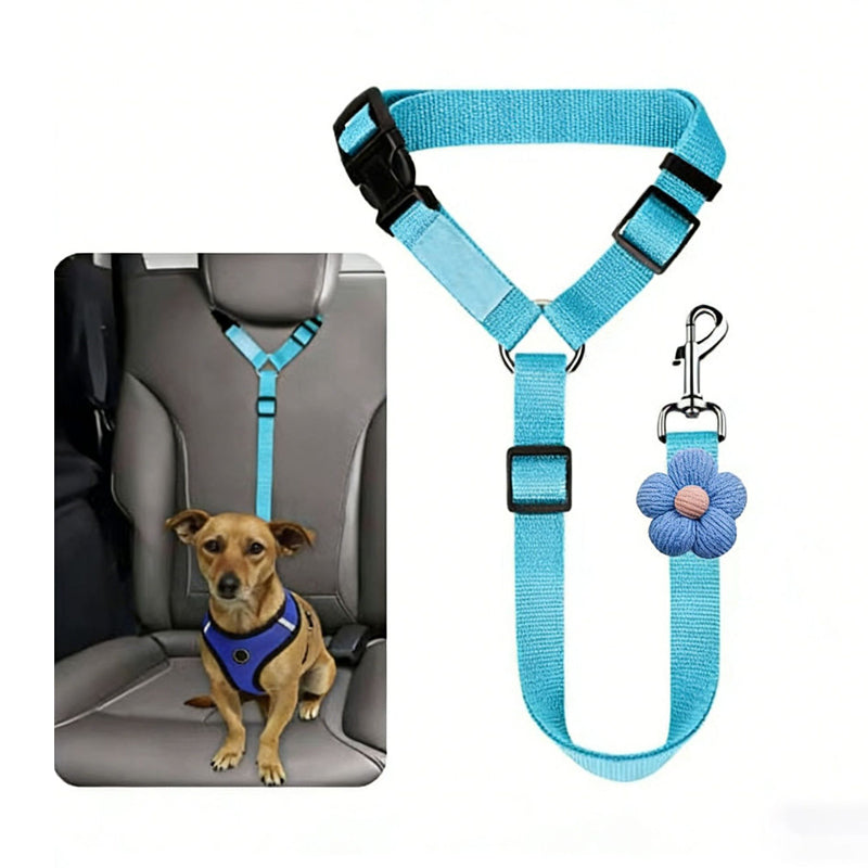 ⏰🔥 ¡50% DE DESCUENTO POR TIEMPO LIMITADO! 🐶 Cinturón de Seguridad 2 en 1 – Protege a tu Perro en el Auto y en Paseos 🌟✨