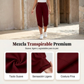 ⏰🔥 ¡50% DE DESCUENTO POR TIEMPO LIMITADO! 👖 Pantalones Capri Informales para Mujer – Comodidad y Estilo Todo el Día ✨🌿
