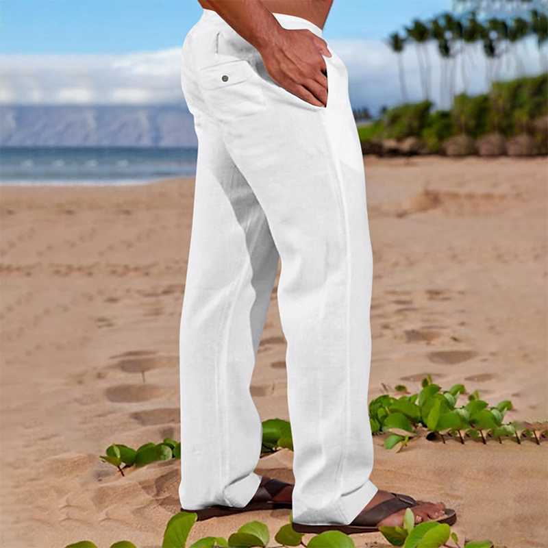 ⏰🔥 ¡50% DE DESCUENTO POR TIEMPO LIMITADO! 👖 Pantalones Casual de Pierna Recta para Hombre – Comodidad Todo el Día ✨🌿