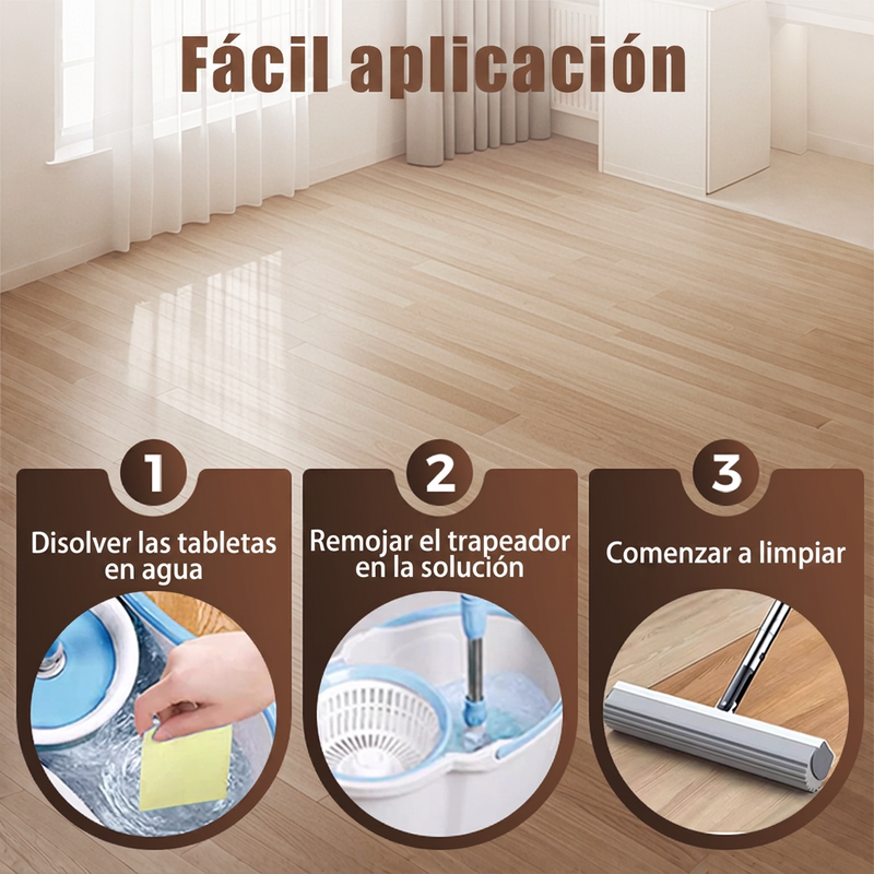 ⏰🔥 ¡50% DE DESCUENTO POR TIEMPO LIMITADO! 🧼 Toallitas Solubles Multiusos – Limpieza Fácil y Rápida para Todos los Suelos ✨🏠
