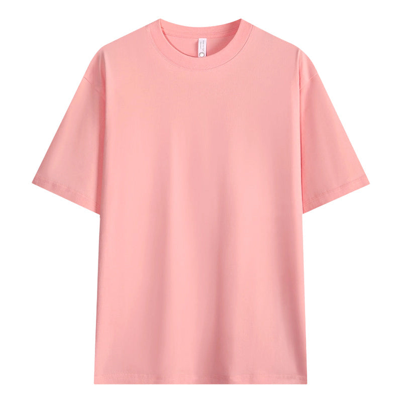 🔥ÚLTIMO DÍA 50% DE DESCUENTO ☀️Camiseta de hombre de color liso con hombros caídos