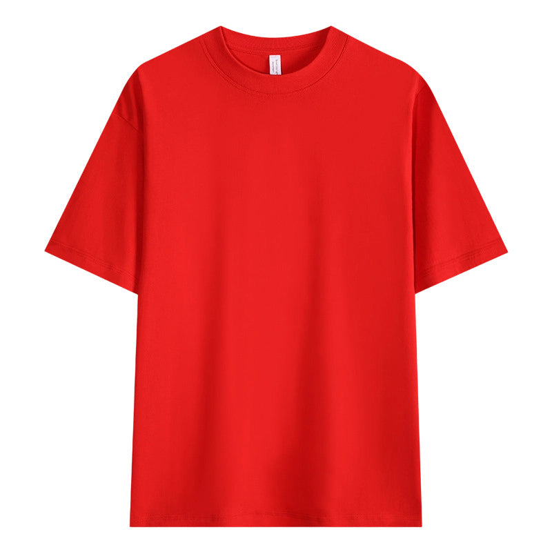 🔥ÚLTIMO DÍA 50% DE DESCUENTO ☀️Camiseta de hombre de color liso con hombros caídos
