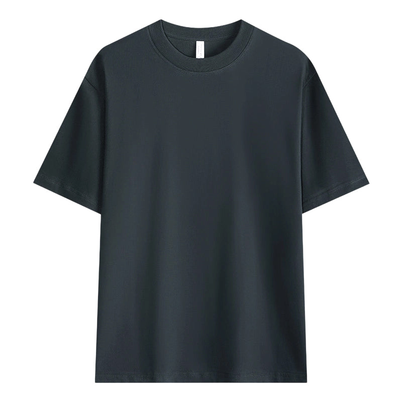 🔥ÚLTIMO DÍA 50% DE DESCUENTO ☀️Camiseta de hombre de color liso con hombros caídos