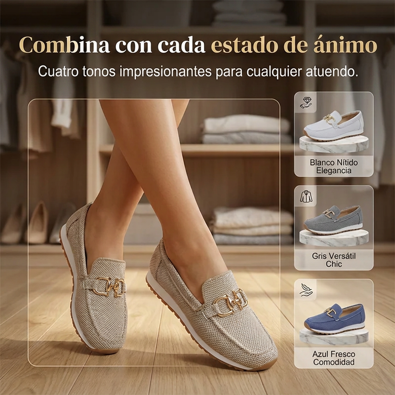 ⏰🔥 ¡50% DE DESCUENTO POR TIEMPO LIMITADO! 👡 Mocasines Casual de Malla para Mujer – Comodidad y Estilo Todo el Día ✨🌿