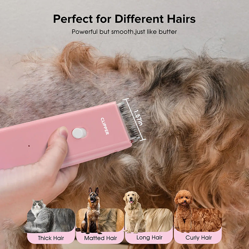 🔥🐶 ¡50% DE DESCUENTO! Cortadora para Mascotas – Adiós al Pelo Enredado y al Estrés del Grooming