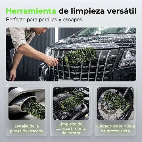 ⏰🔥 ¡50% DE DESCUENTO HOY! 🧼 Cepillo de Limpieza para Llantas – Microfibra Suave, Mango Ergonómico y Protector de Nudillos ✨ Incluye Caja de Almacenamiento