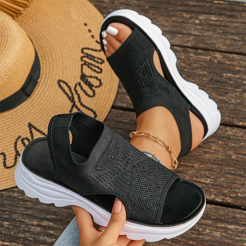 ⏰🔥 ¡50% DE DESCUENTO POR TIEMPO LIMITADO! 👡 Sandalias de Plataforma para Mujer – Cómodas, Transpirables y Súper Ligeras ✨🌿