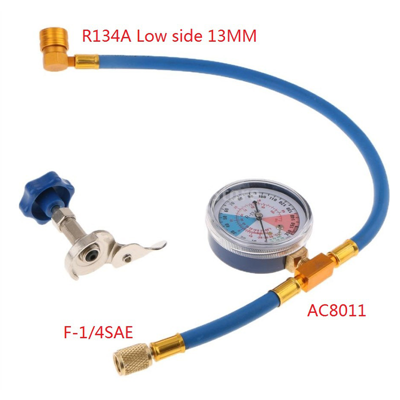 📢📢¡50% DE DESCUENTO!! ⏰ Manguera de Carga de Refrigerante R134a para Aire Acondicionado con Manómetro