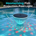 ⏰🔥 ¡50% DE DESCUENTO POR TIEMPO LIMITADO! 🌊✨ Luz Solar Flotante para Piscina – Proyección Mágica de Peces y Ambiente Relajante 🐟💡