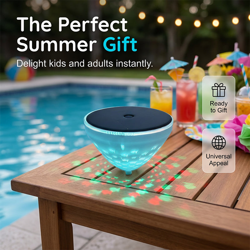 ⏰🔥 ¡50% DE DESCUENTO POR TIEMPO LIMITADO! 🌊✨ Luz Solar Flotante para Piscina – Proyección Mágica de Peces y Ambiente Relajante 🐟💡