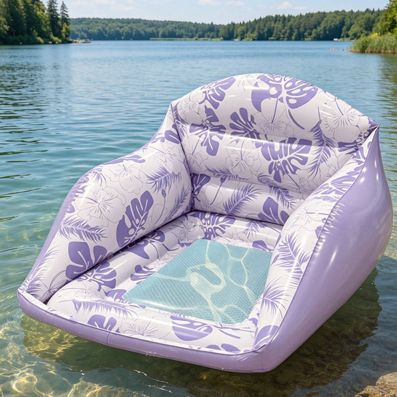 🏖️🔥 ¡50% OFF! Silla Inflable para Piscina – Relájate y Flota con Máxima Comodidad