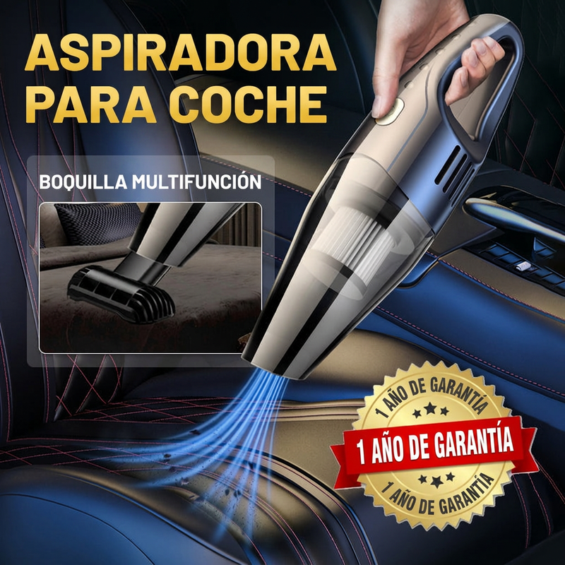 🔥🚗 ¡50% DE DESCUENTO! Aspiradora Inalámbrica para Coche – Limpieza Potente y Sin Esfuerzo ✨💨