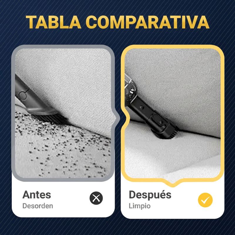 🔥🚗 ¡50% DE DESCUENTO! Aspiradora Inalámbrica para Coche – Limpieza Potente y Sin Esfuerzo ✨💨