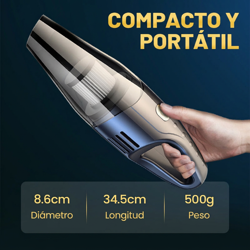 🔥🚗 ¡50% DE DESCUENTO! Aspiradora Inalámbrica para Coche – Limpieza Potente y Sin Esfuerzo ✨💨