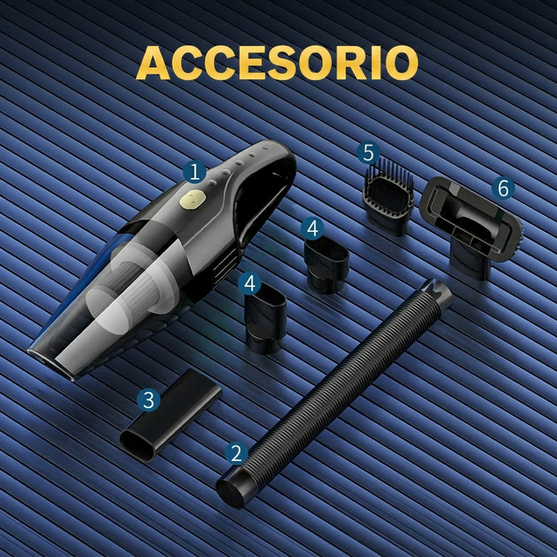 🔥🚗 ¡50% DE DESCUENTO! Aspiradora Inalámbrica para Coche – Limpieza Potente y Sin Esfuerzo ✨💨