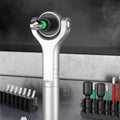 ⏰🔥 ¡50% DE DESCUENTO POR TIEMPO LIMITADO! 🧲 Destornillador Magnético de Trinquete – Precisión y Cambio Rápido ✨🔧