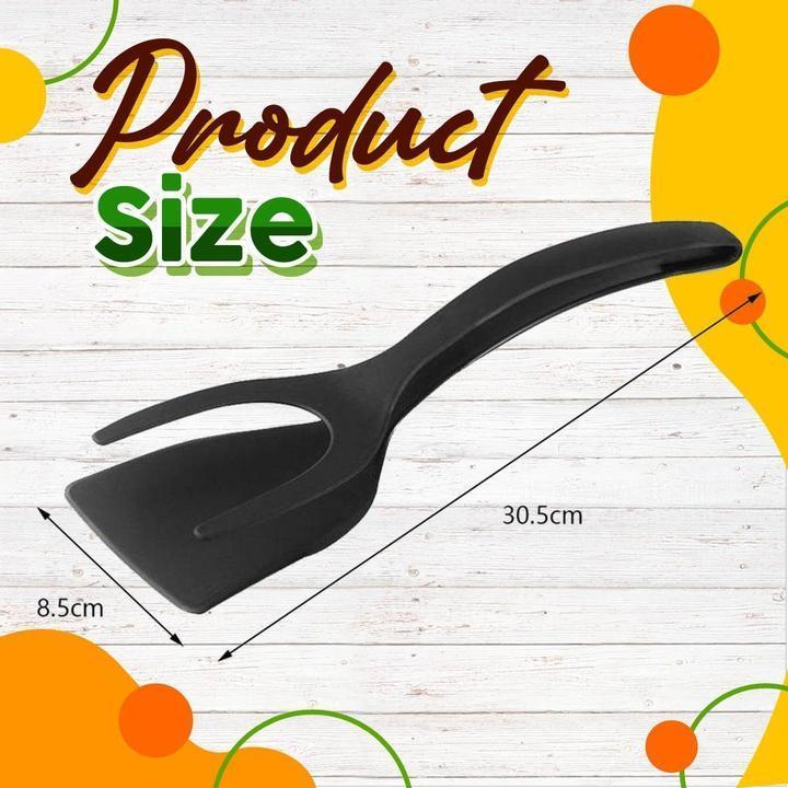 🍳🔥 ¡OFERTA 50% OFF! Pinzas 2 en 1 para Cocina – Voltea y Agarra Fácilmente