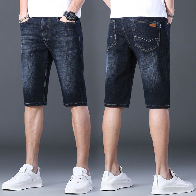 👖🔥 ¡OFERTA RELÁMPAGO 50% OFF! Shorts Vaqueros Elásticos para Hombre – Frescura y Comodidad Todo el Verano