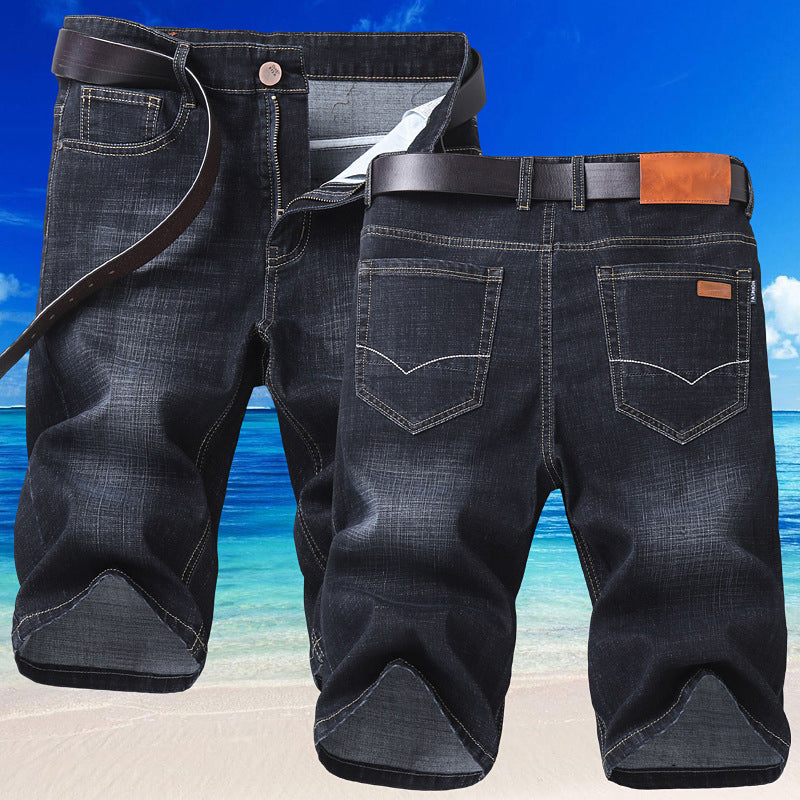 👖🔥 ¡OFERTA RELÁMPAGO 50% OFF! Shorts Vaqueros Elásticos para Hombre – Frescura y Comodidad Todo el Verano